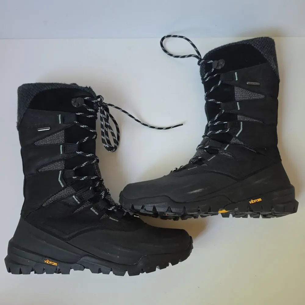 Merrell Boots Thermo Aurora 2 Womens Size 7 Tall Waterproof Black Vibram 400g